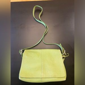 Green Coach Crossbody